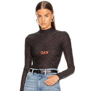 Alexander Wang x Adidas lace bodysuit